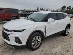 Salvage cars for sale from Copart Houston, TX: 2020 Chevrolet Blazer 1LT