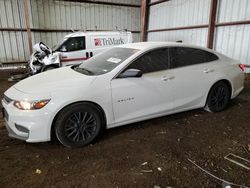 Chevrolet Malibu LS salvage cars for sale: 2017 Chevrolet Malibu LS