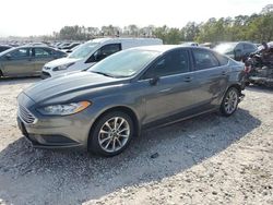 Vehiculos salvage en venta de Copart Houston, TX: 2017 Ford Fusion SE