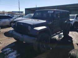 Jeep Wrangler salvage cars for sale: 2013 Jeep Wrangler Unlimited Sport