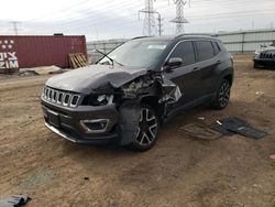 Salvage cars for sale at Elgin, IL auction: 2018 Jeep Compass Limited