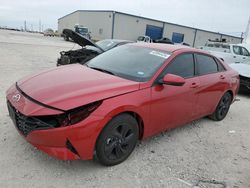 Salvage cars for sale at Haslet, TX auction: 2021 Hyundai Elantra SEL