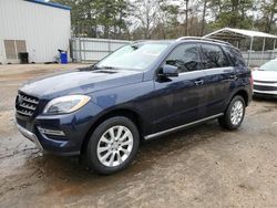 Salvage cars for sale at Austell, GA auction: 2015 Mercedes-Benz ML 250 Bluetec