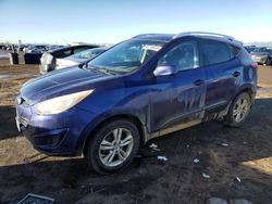 Salvage cars for sale at Brighton, CO auction: 2010 Hyundai Tucson GLS