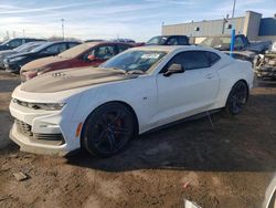 Salvage cars for sale at Woodhaven, MI auction: 2021 Chevrolet Camaro SS