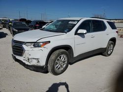 Salvage cars for sale from Copart Haslet, TX: 2019 Chevrolet Traverse LT