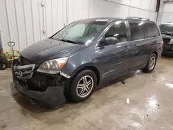 Salvage cars for sale from Copart Franklin, WI: 2006 Honda Odyssey Touring