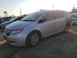 Salvage cars for sale at Chicago Heights, IL auction: 2014 Honda Odyssey EXL