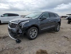 Salvage cars for sale from Copart Houston, TX: 2021 Cadillac XT5 Premium Luxury