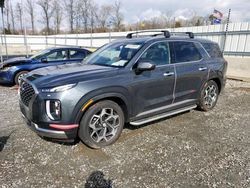 Salvage cars for sale at Spartanburg, SC auction: 2022 Hyundai Palisade Calligraphy