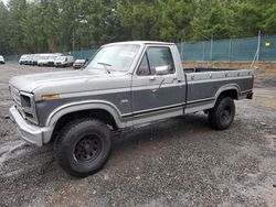 Salvage cars for sale from Copart Graham, WA: 1986 Ford F250
