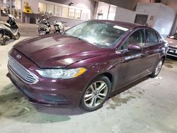 Salvage cars for sale at Sandston, VA auction: 2018 Ford Fusion SE