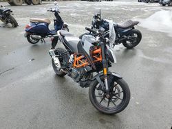 Salvage cars for sale from Copart Martinez, CA: 2023 KTM 390 Duke