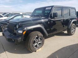 Jeep salvage cars for sale: 2022 Jeep Wrangler Unlimited Sport