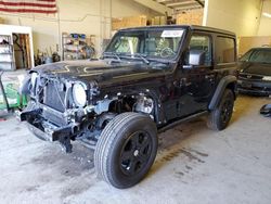 Salvage cars for sale at Ham Lake, MN auction: 2022 Jeep Wrangler Sport