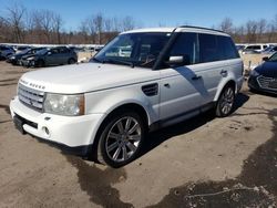 Land Rover salvage cars for sale: 2007 Land Rover Range Rover Sport Supercharged
