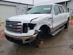 Salvage cars for sale at Pekin, IL auction: 2014 Ford F150 Supercrew