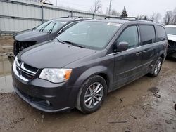 Vehiculos salvage en venta de Copart Lansing, MI: 2015 Dodge Grand Caravan SXT