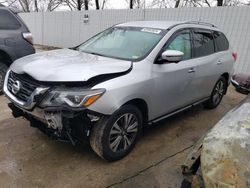 Nissan Pathfinder salvage cars for sale: 2017 Nissan Pathfinder S