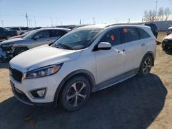 Salvage cars for sale at Greenwood, NE auction: 2016 KIA Sorento EX