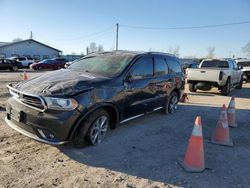 Salvage cars for sale from Copart Pekin, IL: 2015 Dodge Durango Limited