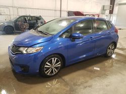 Salvage cars for sale at Avon, MN auction: 2015 Honda FIT EX