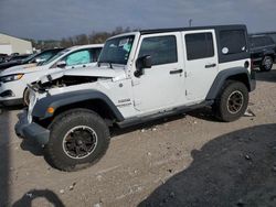 Vehiculos salvage en venta de Copart Lawrenceburg, KY: 2017 Jeep Wrangler Unlimited Sport