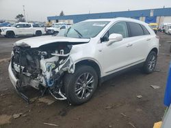 Salvage cars for sale from Copart Woodhaven, MI: 2023 Cadillac XT5 Premium Luxury