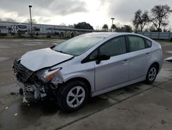 Salvage cars for sale from Copart Sacramento, CA: 2013 Toyota Prius