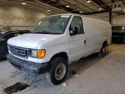 Ford salvage cars for sale: 2005 Ford Econoline E250 Van