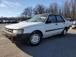 Salvage cars for sale from Copart Glassboro, NJ: 1986 Toyota Corolla LE