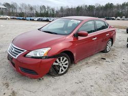 Salvage cars for sale from Copart Charles City, VA: 2014 Nissan Sentra S