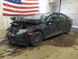 Salvage cars for sale from Copart Lyman, ME: 2016 Honda Civic LX