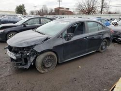Salvage cars for sale at New Britain, CT auction: 2020 Toyota Corolla LE