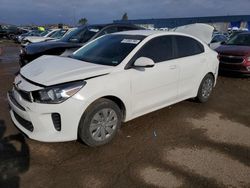 Salvage cars for sale at Woodhaven, MI auction: 2020 KIA Rio LX