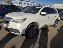 Salvage cars for sale from Copart Albuquerque, NM: 2016 Acura MDX Advance