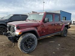 Salvage cars for sale at Woodhaven, MI auction: 2021 Jeep Gladiator Sport
