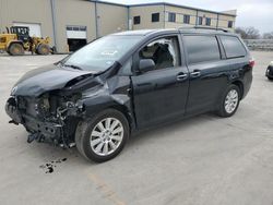 Salvage cars for sale at Wilmer, TX auction: 2017 Toyota Sienna XLE