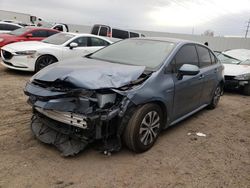 Salvage cars for sale from Copart Albuquerque, NM: 2021 Toyota Corolla LE