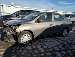 Salvage cars for sale from Copart Dyer, IN: 2015 Nissan Versa S