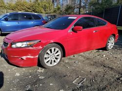 Salvage cars for sale from Copart Waldorf, MD: 2008 Honda Accord EXL
