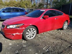 Salvage cars for sale at Waldorf, MD auction: 2008 Honda Accord EXL