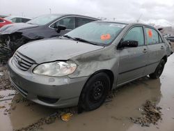 Toyota Corolla CE Vehiculos salvage en venta: 2003 Toyota Corolla CE