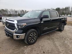 Salvage cars for sale from Copart Charles City, VA: 2021 Toyota Tundra Crewmax SR5