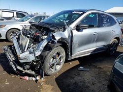 Salvage cars for sale from Copart Brighton, CO: 2023 Ford Escape ST Line