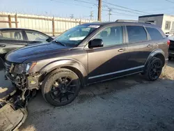 Salvage cars for sale from Copart Los Angeles, CA: 2018 Dodge Journey SXT