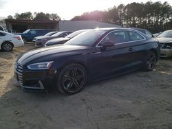 Salvage cars for sale at Seaford, DE auction: 2018 Audi S5 Prestige