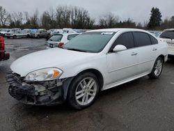 Chevrolet salvage cars for sale: 2010 Chevrolet Impala LTZ