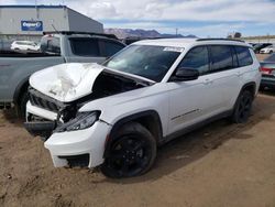 Salvage cars for sale from Copart Colorado Springs, CO: 2021 Jeep Grand Cherokee L Laredo