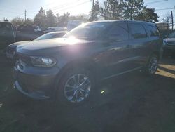 Vehiculos salvage en venta de Copart Denver, CO: 2020 Dodge Durango GT